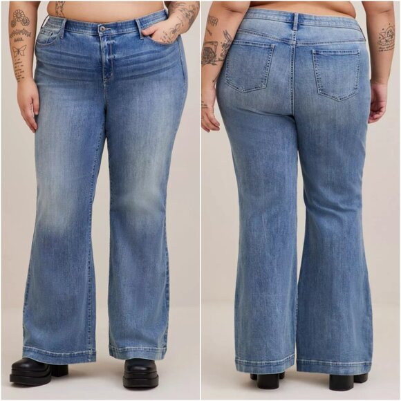Torrid 20R Sky High Flare Vintage Stretch High-Rise Jean 20 - Picture 1 of 10